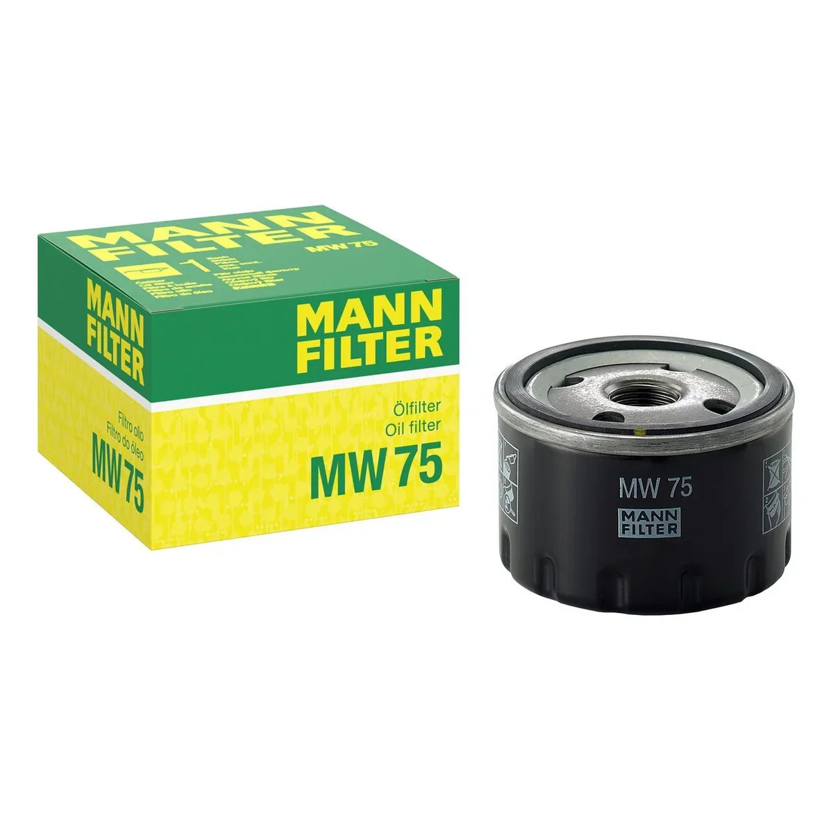 HF 165 MANN-FILTER Oil Filter