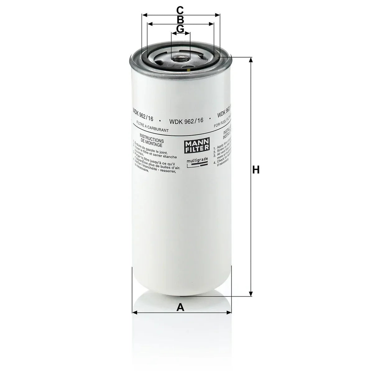 FGPL 024 Replacement Filter