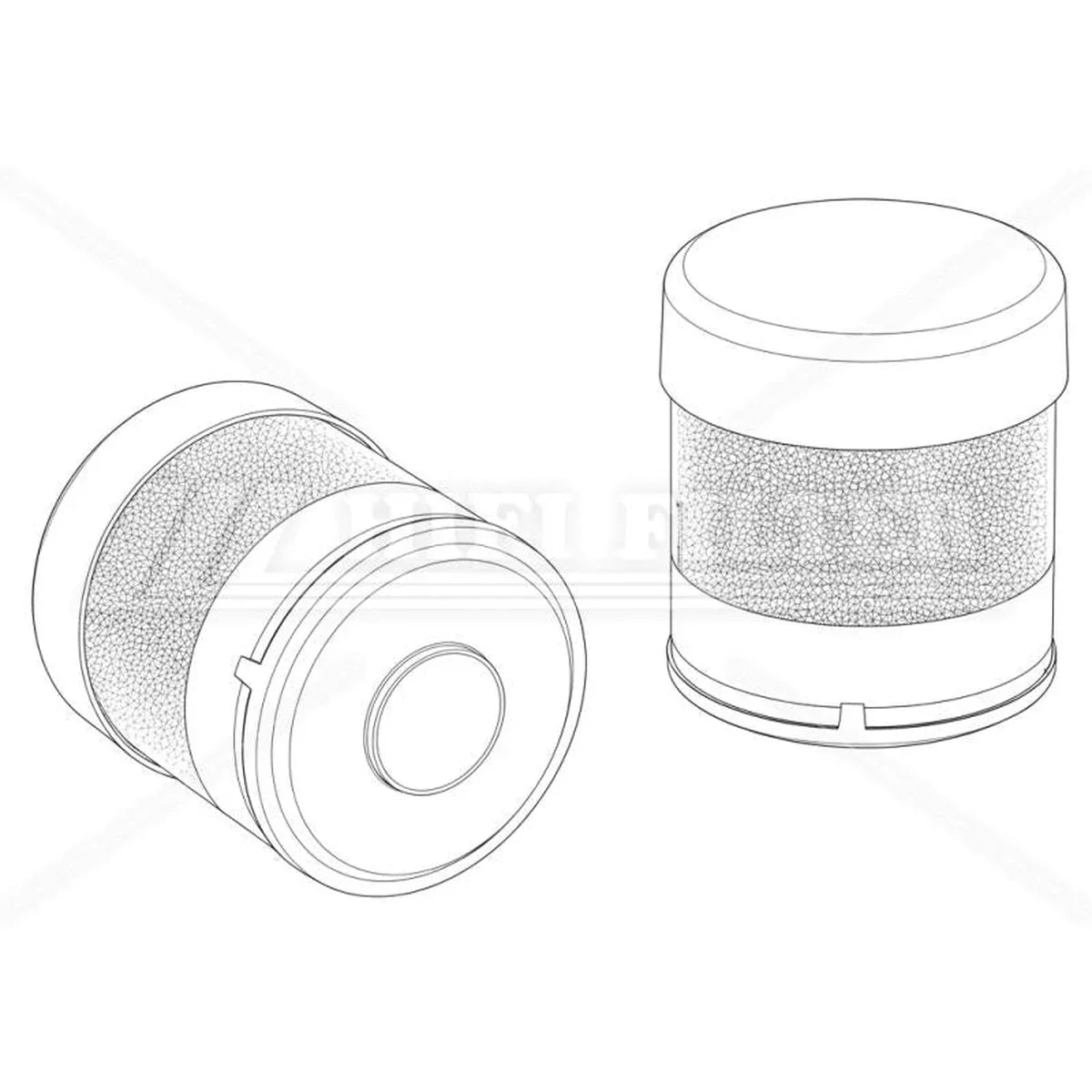 DC EX-2 - Genuine HiFi Filter FS 526 Hygroscopic Breathers