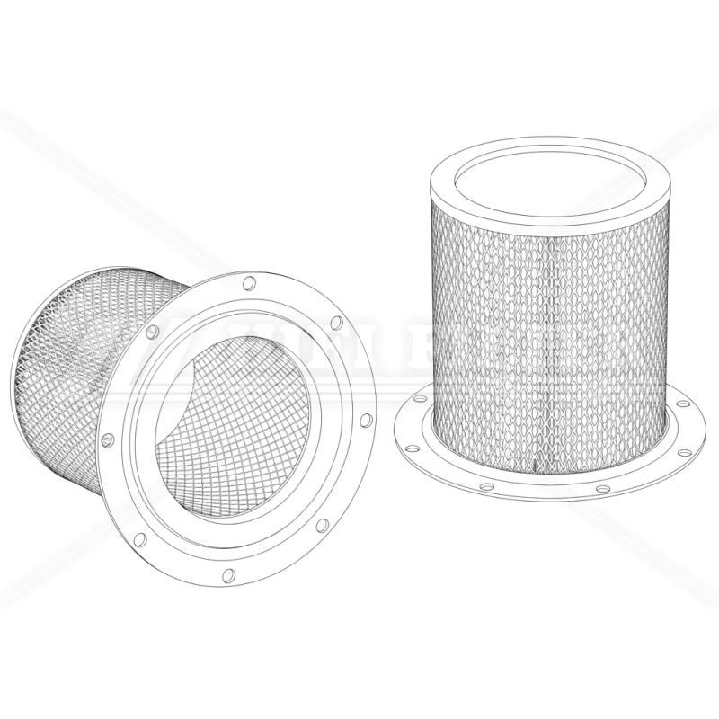 WGA 583 S Safety Air Filter