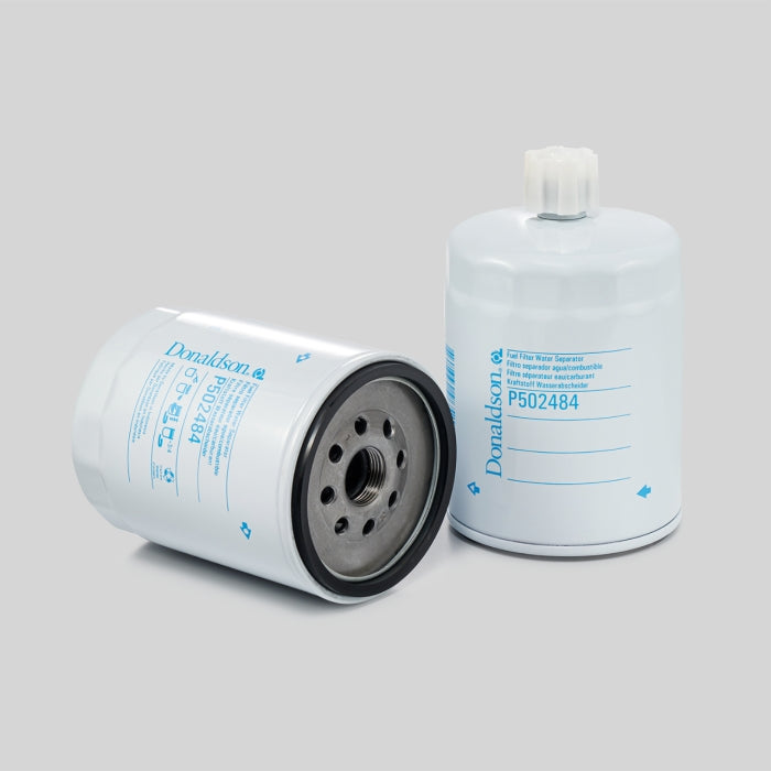 Genuine Donaldson P502484 Fuel Filter, Water Separator Spin-On