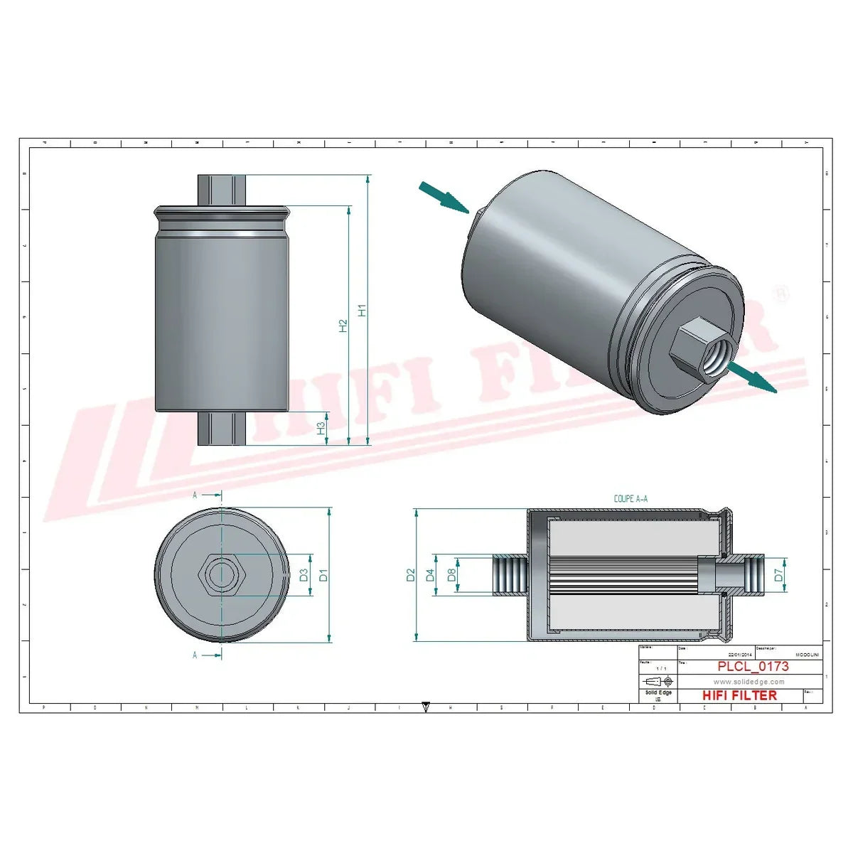 2112-1117-010-04 Fuel Filter