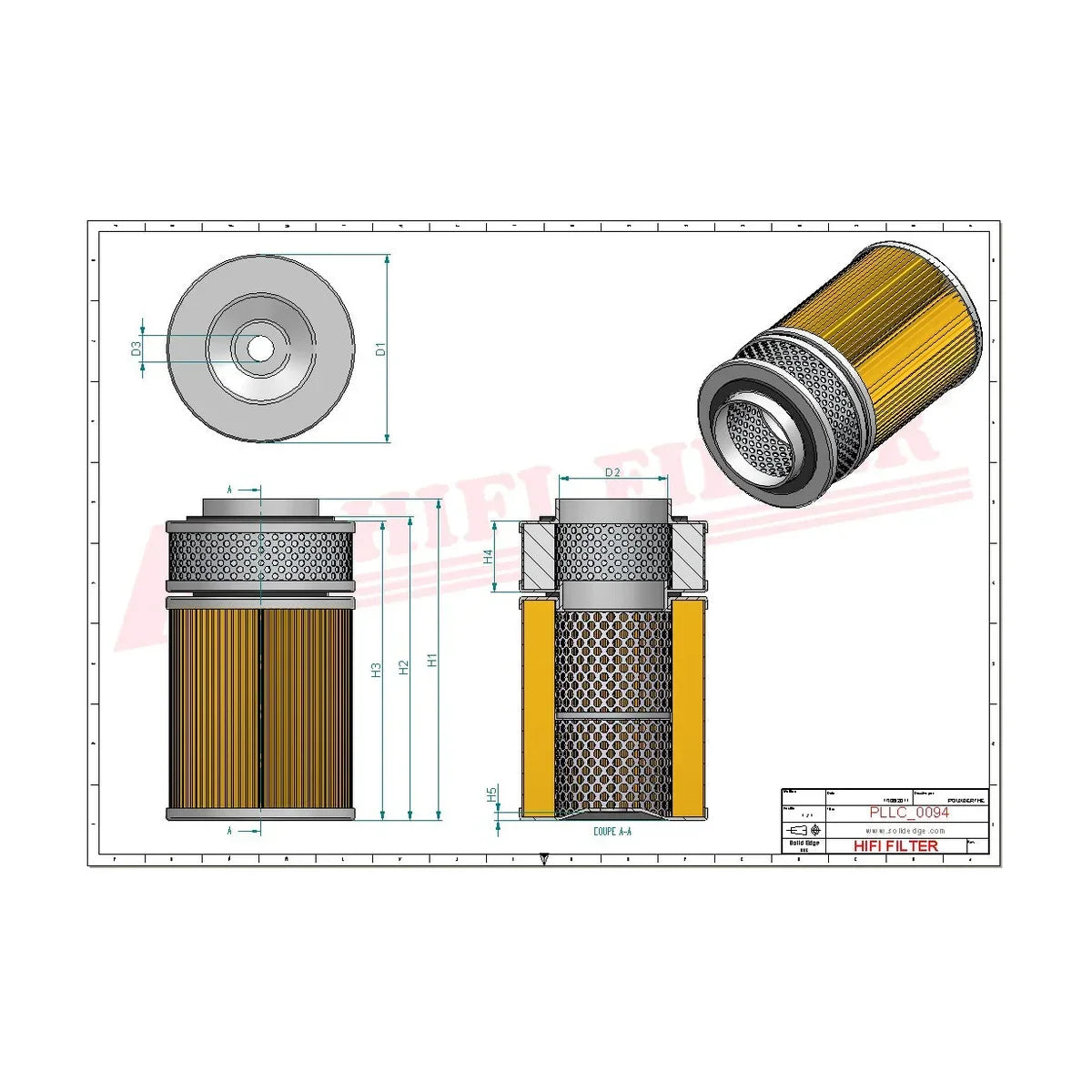 O 5127 Oil Filter