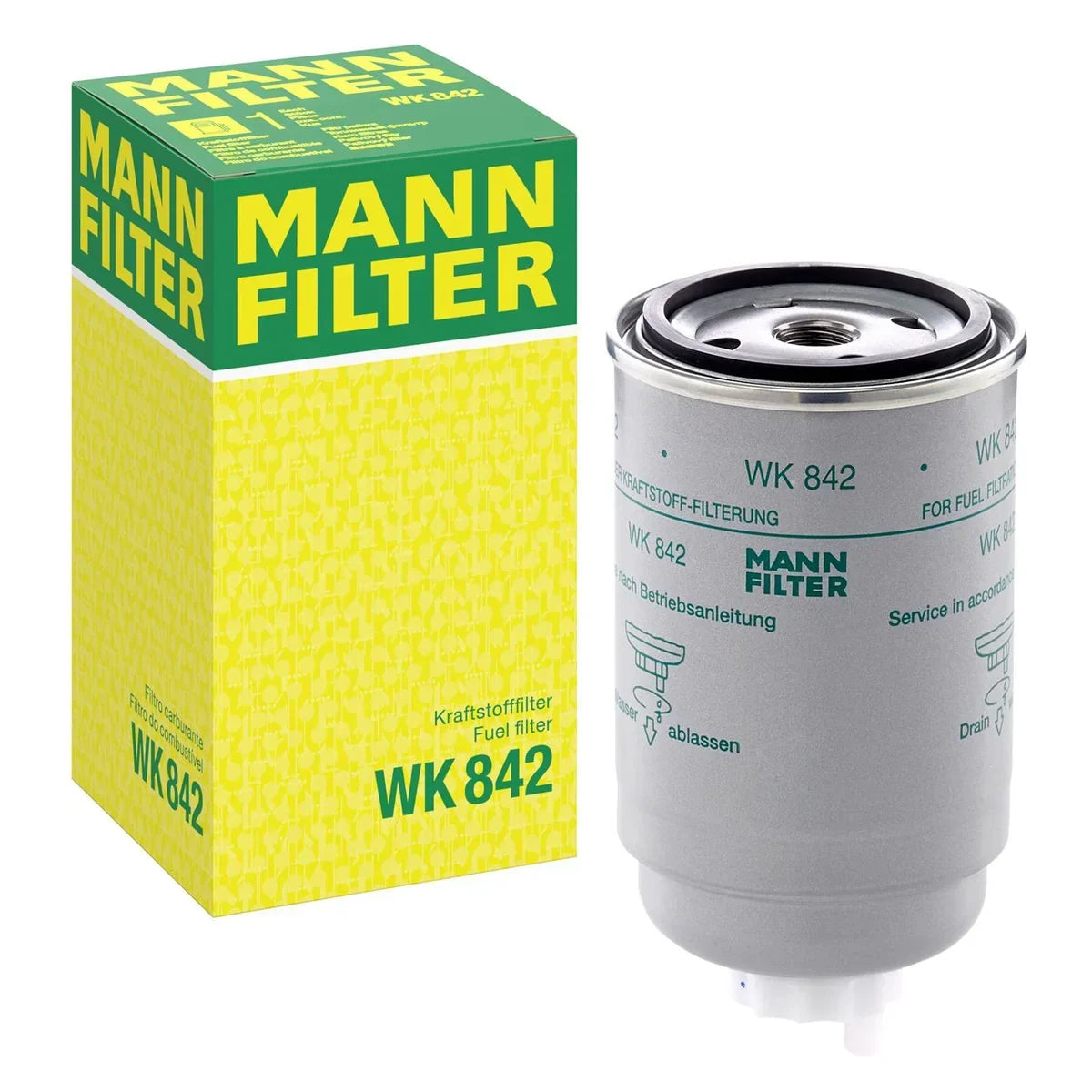 AZF 090 - Genuine Donaldson P550588 Water Separator Spin-On Fuel Filter with Twist & Drain