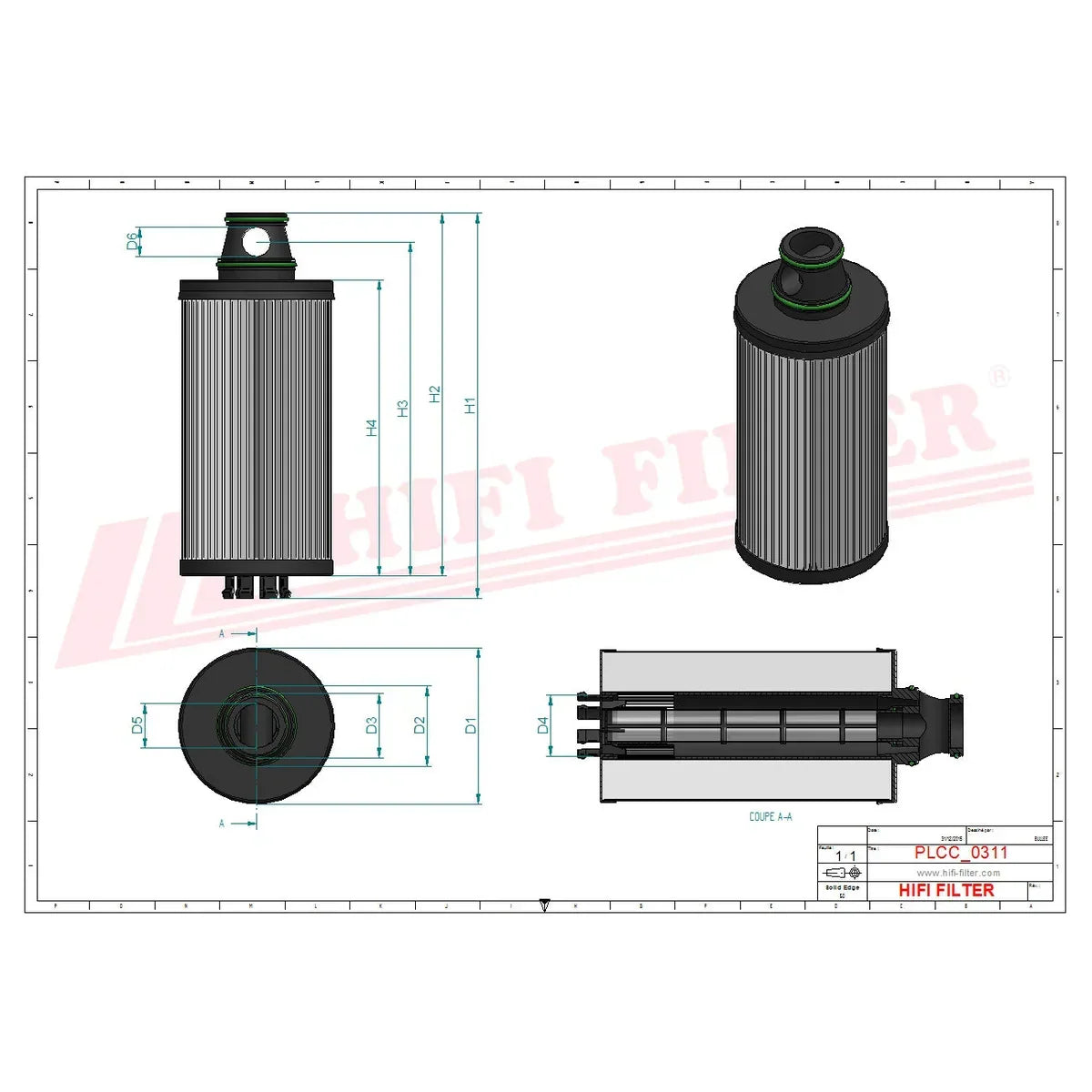 270247400 HiFi SN 40388 Fuel Filter