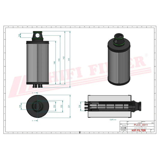 270247400 HiFi SN 40388 Fuel Filter