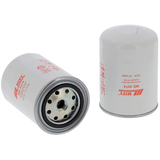 HiFi WE 2074 Coolant Filter, Replacement for Fleetguard WF2144 - 9 P908727