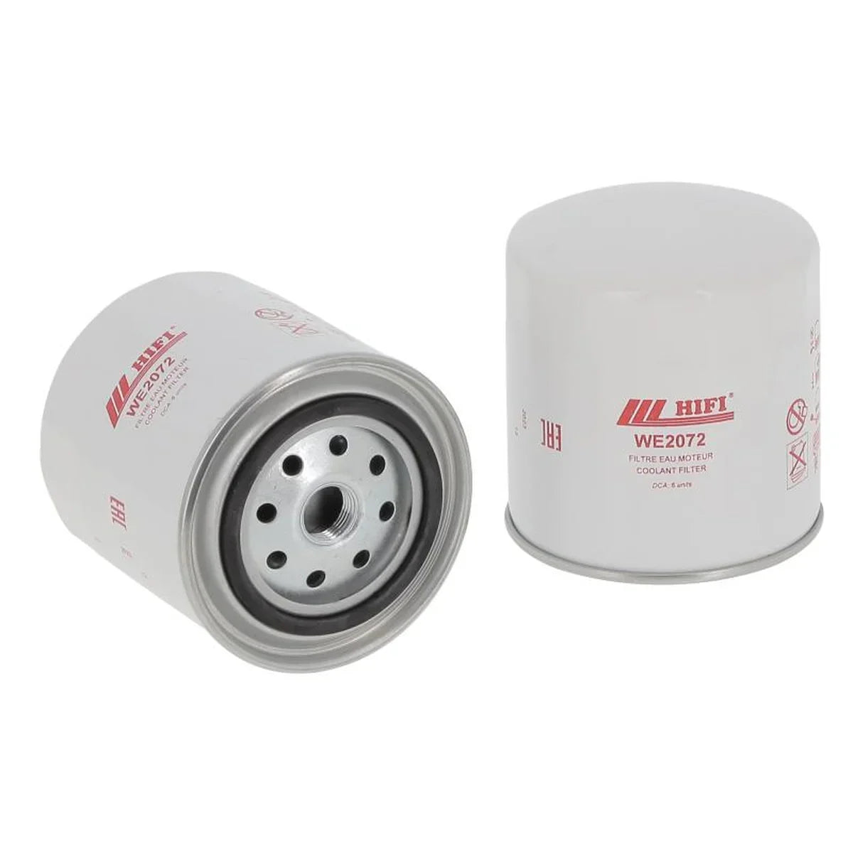 HiFi WE 2072 Coolant Filter, Replacement for Fleetguard WF2088 - 1257937 H 1