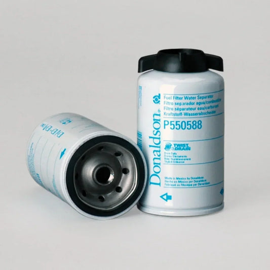 AZF 090 - Genuine Donaldson P550588 Water Separator Spin-On Fuel Filter with Twist & Drain